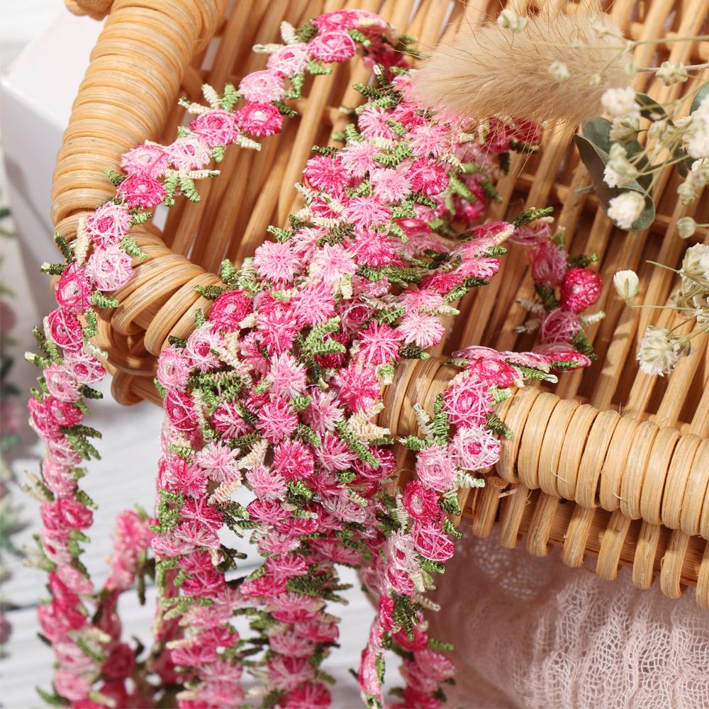 DIY 공예용 폴리에스터 수용성 꽃 레이스 트림 자수  - Lace Ribbon Trim 리뷰 및 가격