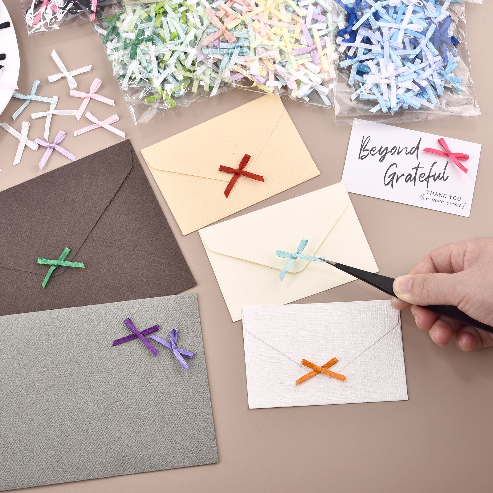 100Pcs 3mm 리본 미니 새틴 리본 꽃 나비 넥타 - Christmas Craft Embellishment 리뷰 및 가격