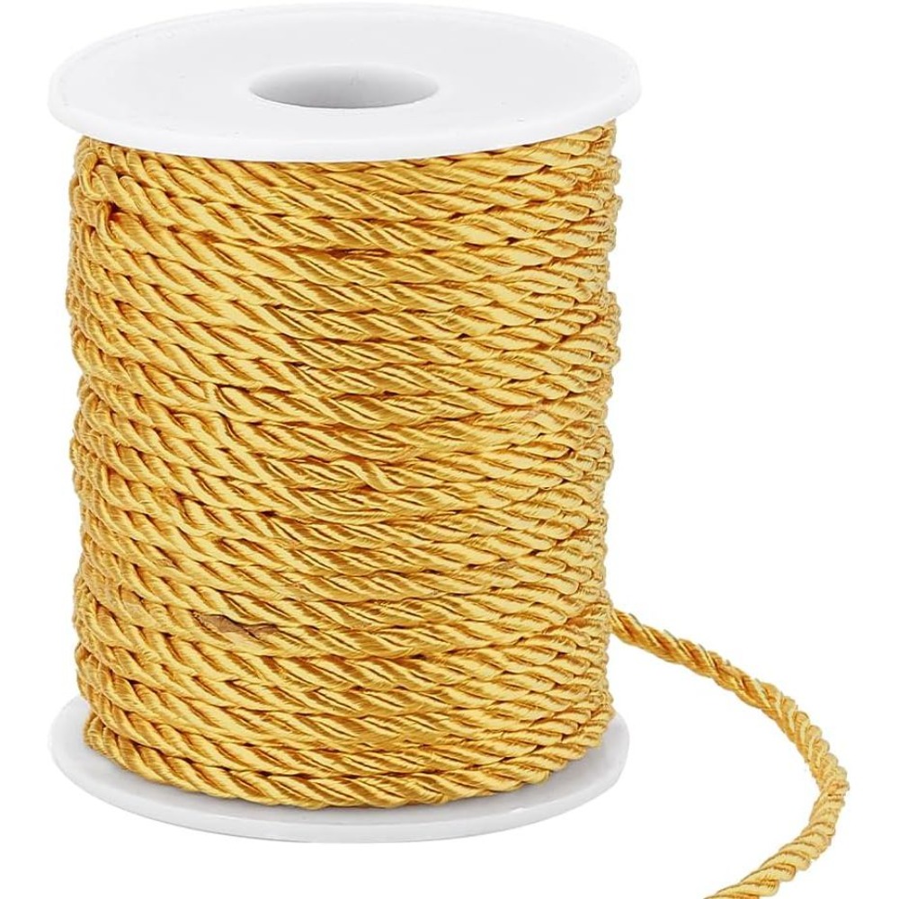 1롤 32야드 꼬임끈 트림 3겹 3mm 폴리에스터 실크 - Cord Trim Twisted 리뷰 및 가격