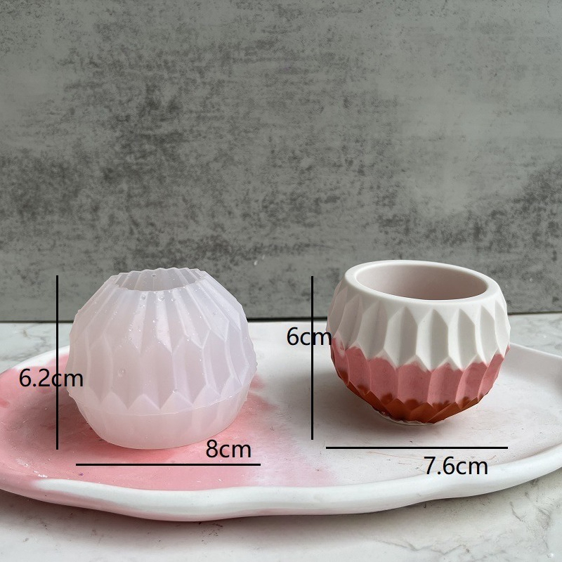 작은 둥근 고기 모양 실리콘 몰드 화분 수제 보석 보관 - Craft Embellishment Storage 리뷰 및 가격