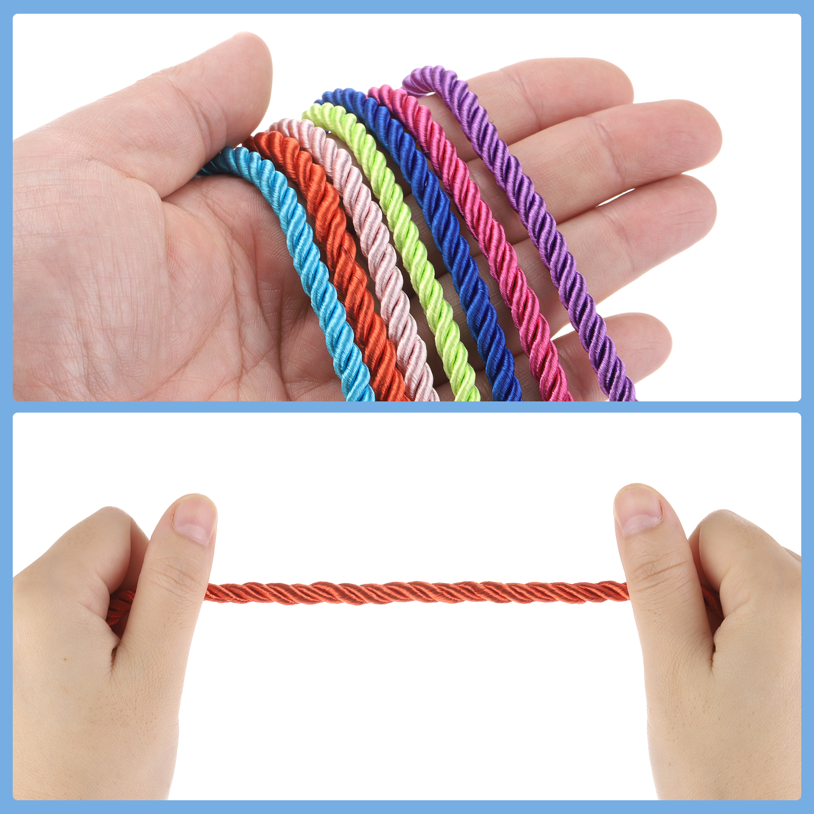 Uxcell 트위스트 코드 트림 5야드 3mm 3겹 꼬 - Cord Trim Twisted 리뷰 및 가격