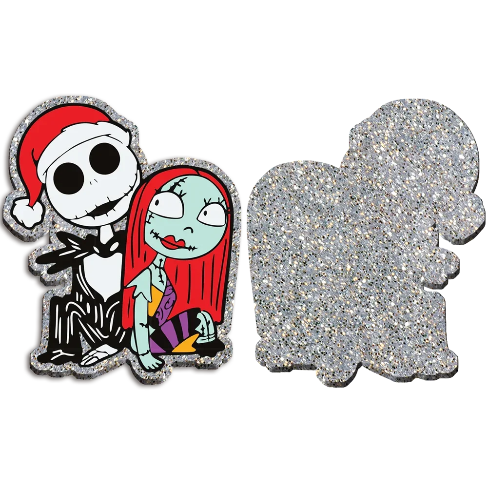 크리스마스 전 악몽 잭 샐리 글리터 아크릴 플랫 백 평 - Christmas Craft Embellishment 리뷰 및 가격
