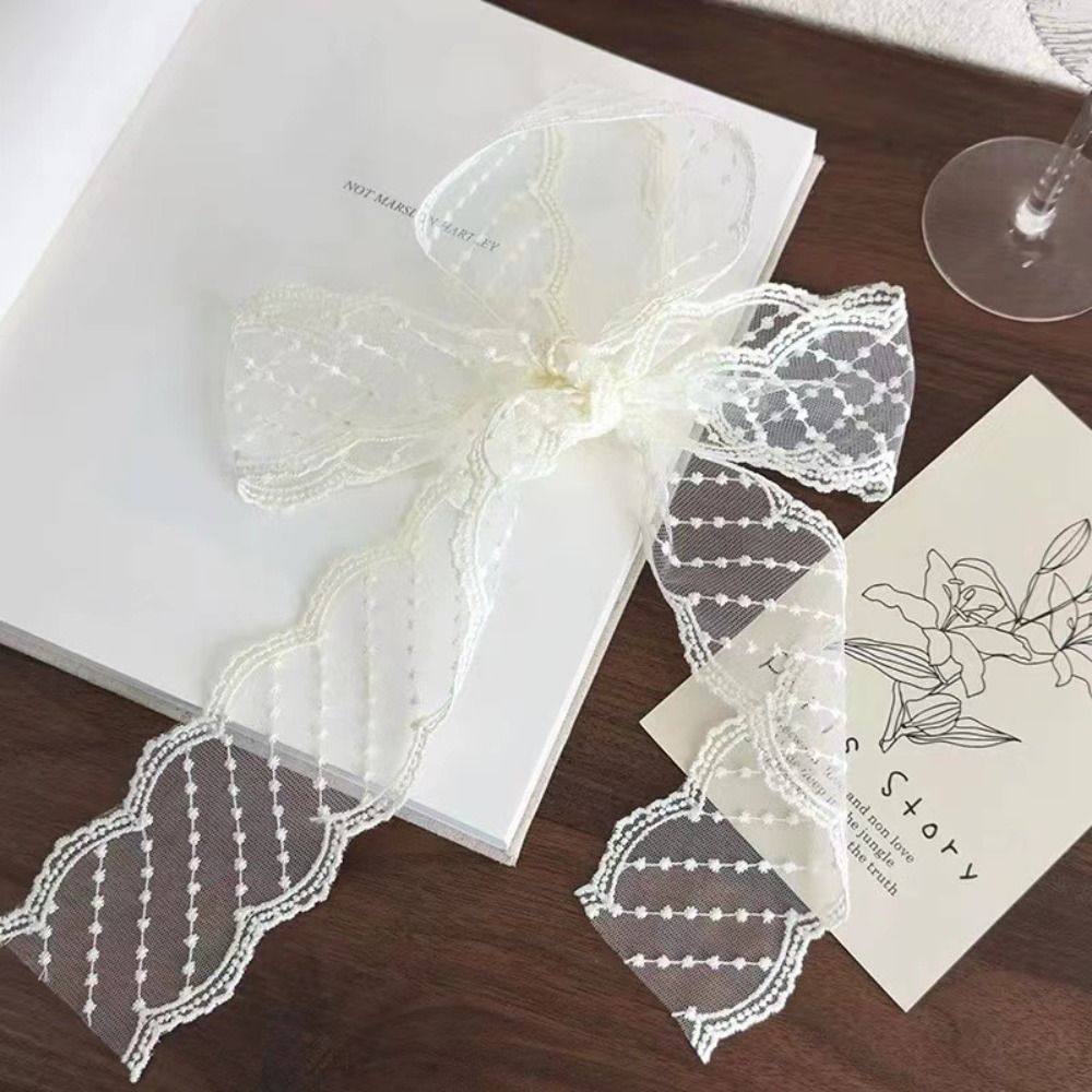 5 야드 순수 코튼 바느질 장식 흰색 꽃 멀티 사이즈  - Fringe Ribbon Sewing 리뷰 및 가격
