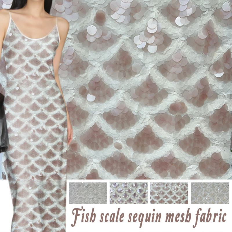 메쉬 베이스 천 시퀸 자수 원단 라운드 비즈 시퀸 레이 - Crystal Mesh Fabric 리뷰 및 가격