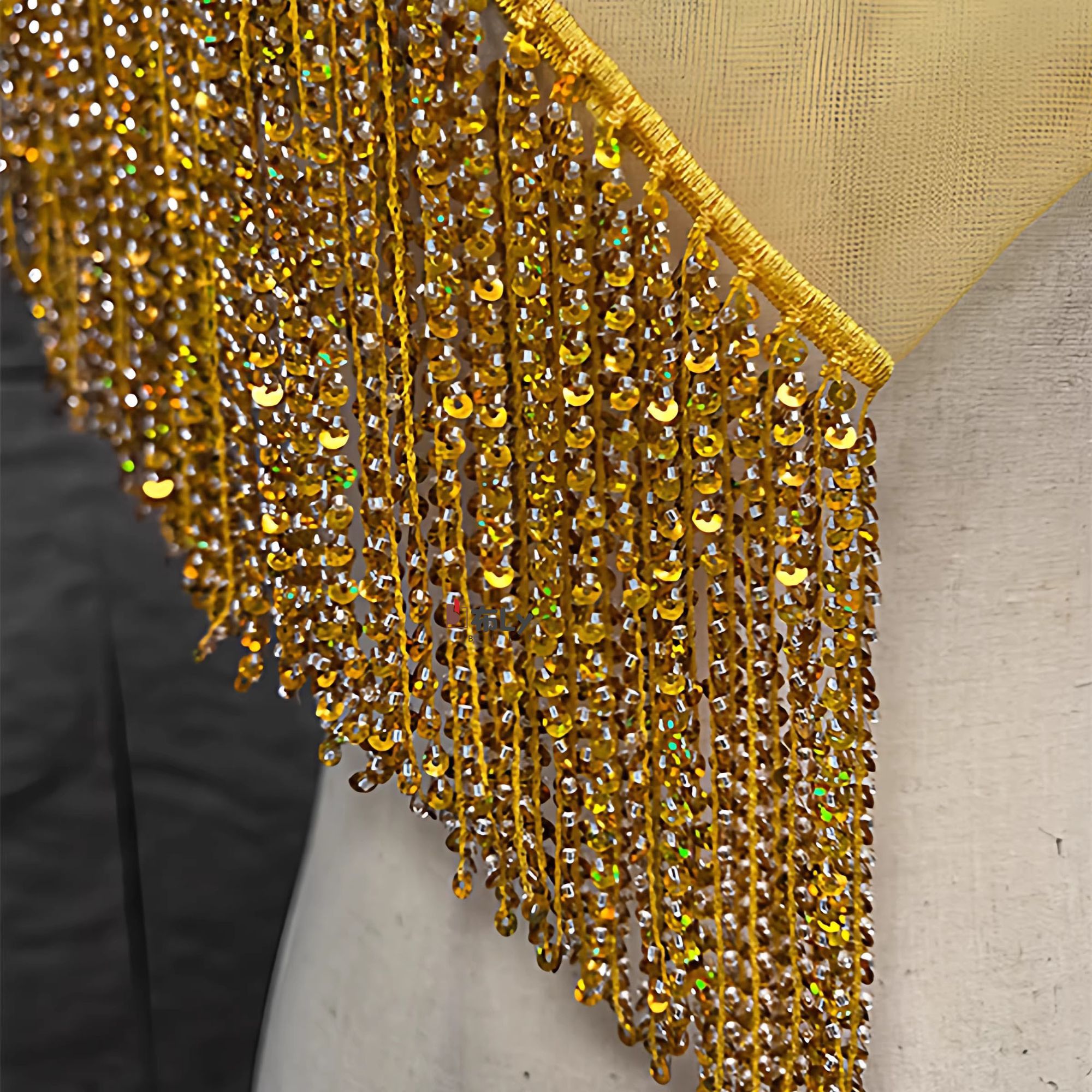 15cm 비즈 장식 스팽글 태슬 프린지, 무대 의상 스 - Tassel Fringe Trim 리뷰 및 가격