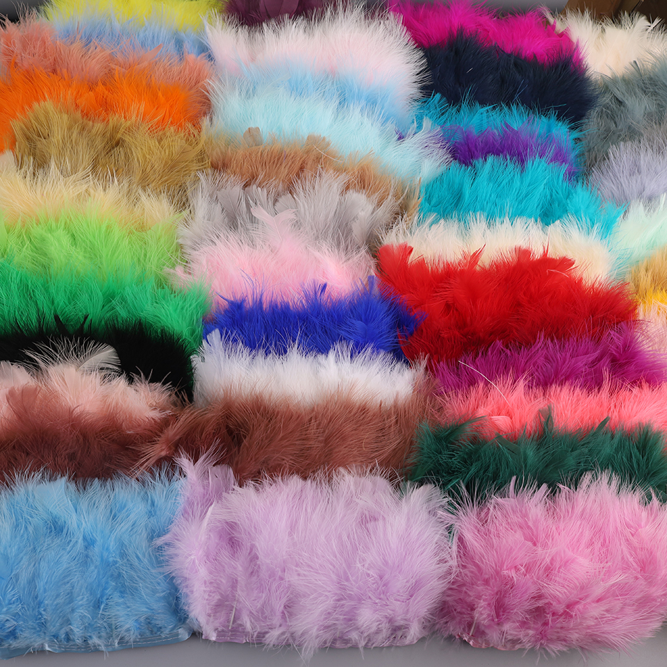 10-15cm 터키 깃털 트림 푹신한 Marabou 프 - Feather Trim Marabou 리뷰 및 가격