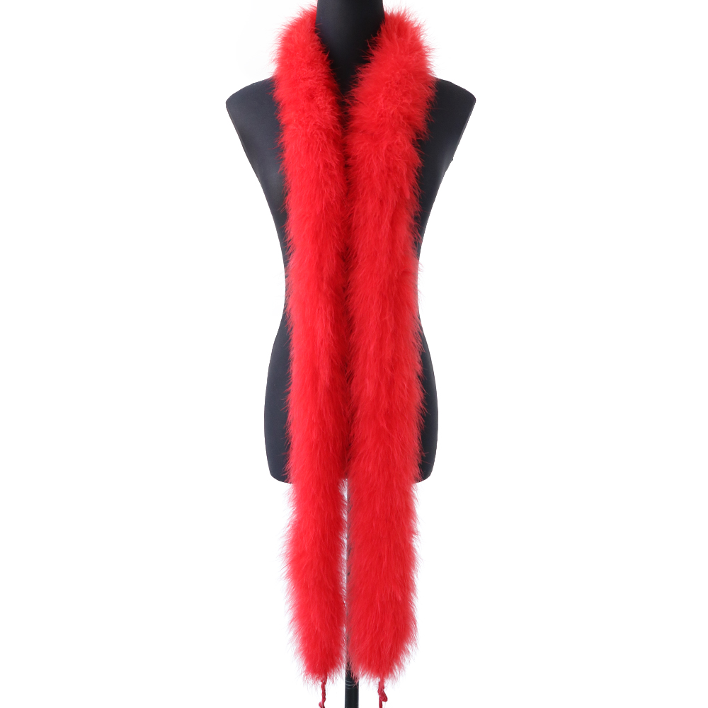 2M 50g 레드 플러피 터키 마라부 깃털 보아 부드러 - Feather Trim Marabou 리뷰 및 가격