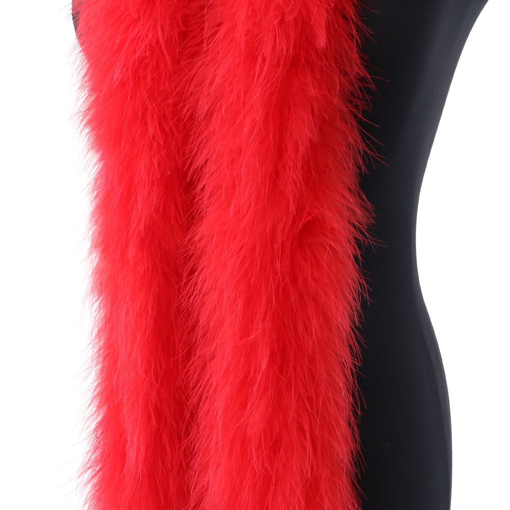 2M 50g 레드 플러피 터키 마라부 깃털 보아 부드러 - Feather Trim Marabou 리뷰 및 가격