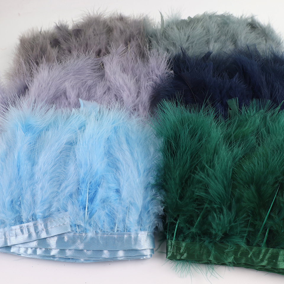 10미터 천연 터키 마라부 깃털 장식 리본 깃털 프린지 - Feather Trim Marabou 리뷰 및 가격