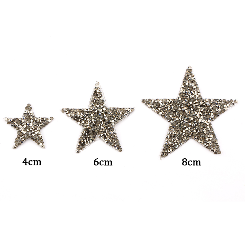 4/6/8cm 핫픽스 Jet Hematite 스타 라인 - Hotfix Rhinestone Sheet 리뷰 및 가격