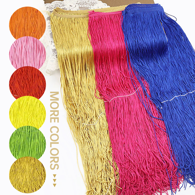 2/5미터 50cm 길이 프린지 태슬 트림 라틴 댄스  - Fringe Ribbon Sewing 리뷰 및 가격