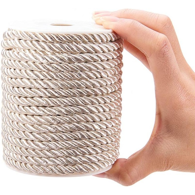약 50 피트 공예 나일론 로프 5mm 3 플라이 트위 - Cord Trim Twisted 리뷰 및 가격