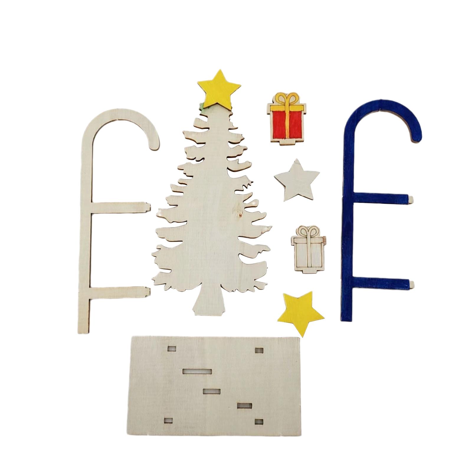 3x DIY 나무 공예품 크리스마스 썰매 크리스마스 트 - Christmas Craft Embellishment 리뷰 및 가격
